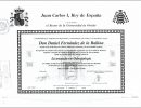 Titulo dentista Daniel Fernandez Ballina